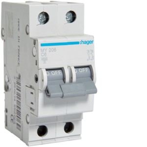 SIGURANTA 2P 6A HAGER MY206