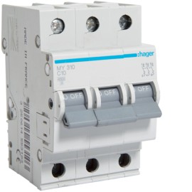 SIGURANTA 3P 10A HAGER MY310