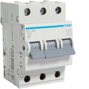 SIGURANTA 3P 63A HAGER MY363