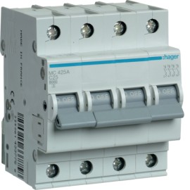 SIGURANTA 4P 25A HAGER MC425A