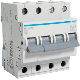 SIGURANTA 4P 32A HAGER MC432A