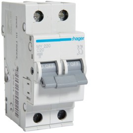 SIGURANTA 2P 20A HAGER MY220