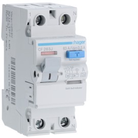 Siguranta Diferentiala 2P 63A 300MA HAGER CF263J