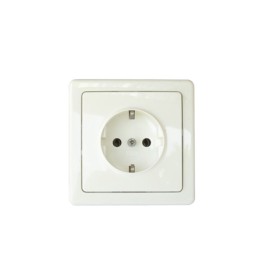 ABB Priza Electrica Simpla ST cu C.P. Alba Swing