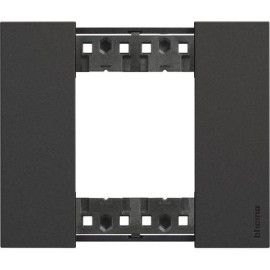RAMA ORNAMENT NEGRU BTICINO LIVING NOW 2M KA4802KG