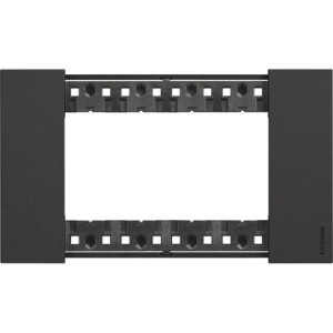 RAMA ORNAMENT NEGRU BTICINO LIVING NOW 4M KA4804KG