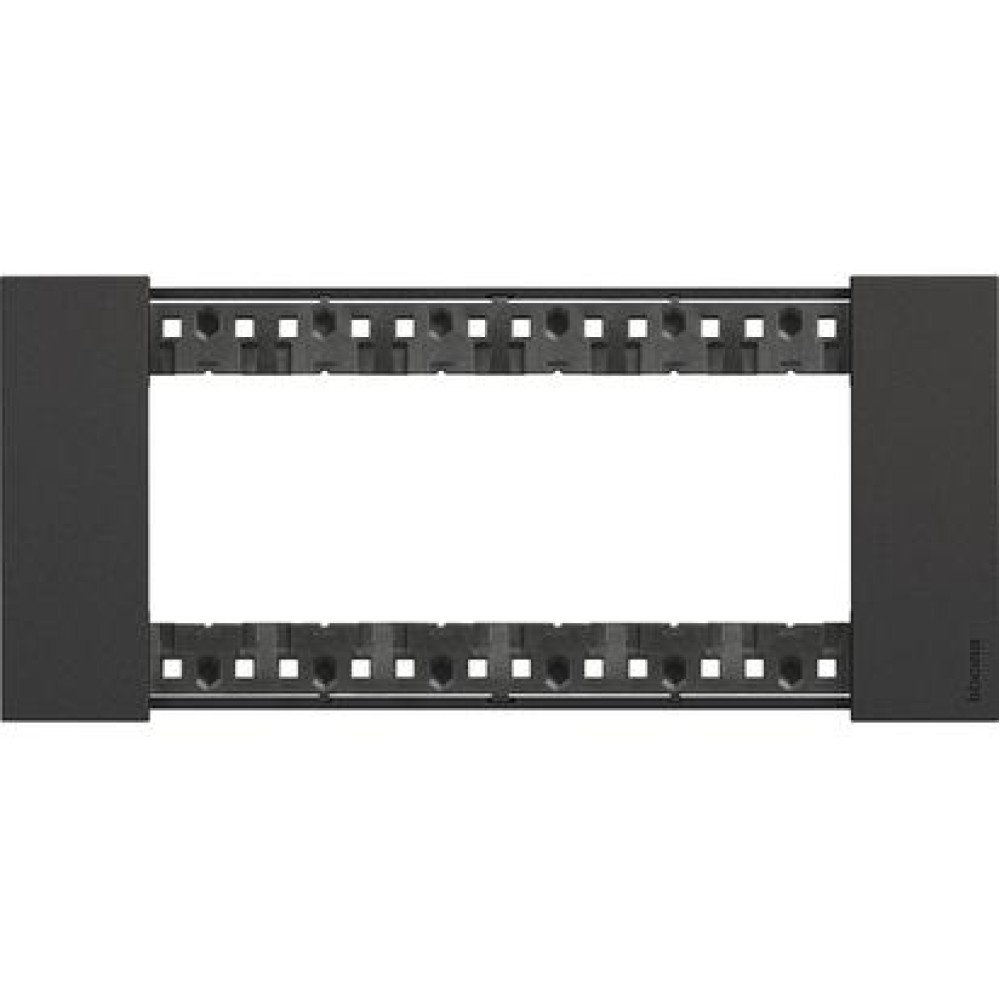RAMA ORNAMENT NEGRU BTICINO LIVING NOW 6M KA4806KG