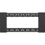 RAMA ORNAMENT NEGRU BTICINO LIVING NOW 6M KA4806KG