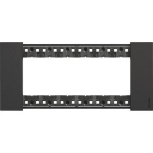 RAMA ORNAMENT NEGRU BTICINO LIVING NOW 6M KA4806KG