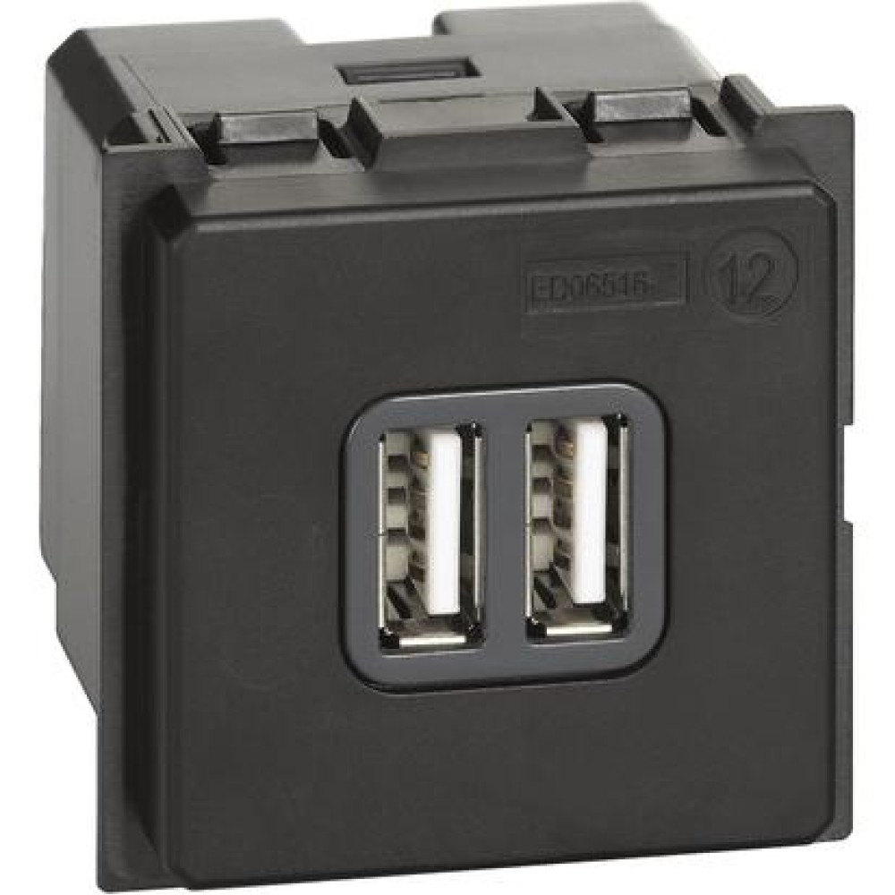 PRIZA USB BTICINO LIVING NOW 5V 3000MA 2M K4285C2