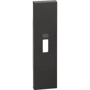 TASTA / CAPAC PENTRU PRIZA USB K4285C1 BTICINO LIVING NOW NEGRU KG10C