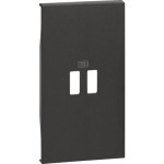 TASTA / CAPAC PENTRU PRIZA USB K4285C2 BTICINO LIVING NOW NEGRU KG12C