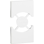 TASTA / CAPAC PENTRU PRIZA SCHUKO 2 MODULE KW4140A16F BTICINO LIVING NOW ALB KW03