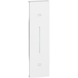 TASTA / CAPAC INTRERUPATOR PENTRU JALUZELE 1MODUL BTICINO LIVING NOW ALB KW05