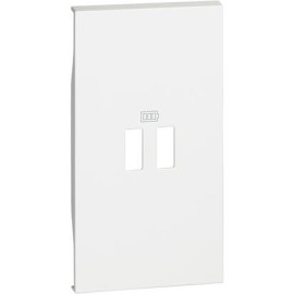 TASTA / CAPAC PENTRU PRIZA USB K4285C2 BTICINO LIVING NOW ALB KW12C