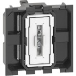 INTRERUPATOR CAP SCARA BTICINO LIVING NOW FARA TASTA 2MODULE 10A K4003M2A