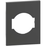 TASTA / CAPAC PENTRU PRIZA SCHUKO 3M KG4140A16F BTICINO LIVING NOW NEGRU KG03M3