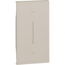 TASTA / CAPAC PENTRU INTRERUPATOR JALUZELE 2M BTICINO LIVING NOW NISIP KM05M2