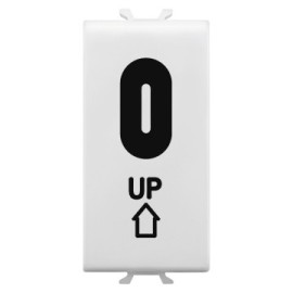 Intrerupator modular Gewiss Chorus Ice cu touch, 1 modul, GW10907