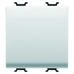 Intrerupator simplu Gewiss Chorus GW15031 2P incastrat modular alb satin/mat