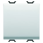 Intrerupator Cap Cruce Gewiss Chorus GW15101 2P Incastrat Modular Alb Satin/Mat