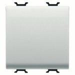 Intrerupator Cap Scara Gewiss Chorus 2P GW15071 2P Incastrat Modular Alb Satin/Mat