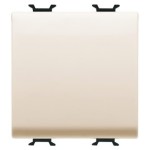Intrerupator Cap Scara Simplu Gewiss Chorus GW11071, Incastrat, Modular - 2, fildes