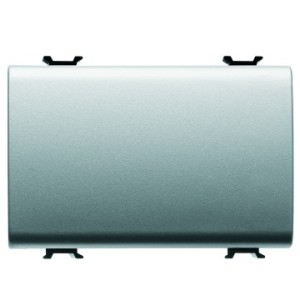 Intrerupator simplu Gewiss Chorus GW14041, incastrat, modular - 3, gri-titan