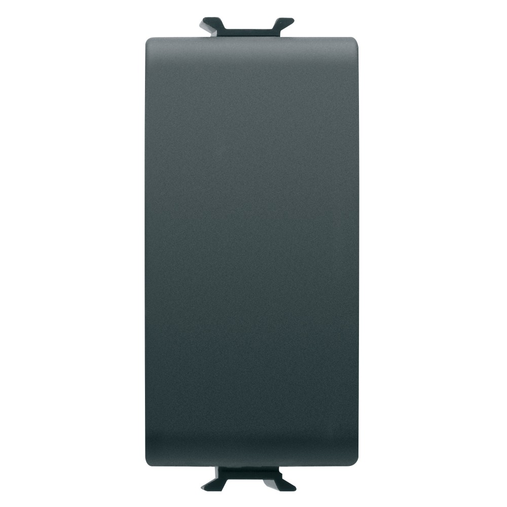 Intrerupator cap cruce, GW12091 Gewiss Chorus , incastrat, modular - 1, 16A, negru