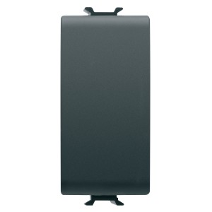 Intrerupator cap cruce, GW12091 Gewiss Chorus , incastrat, modular - 1, 16A, negru