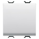 Intrerupator cap scara simplu Gewiss Chorus GW10071, incastrat, modular - 2, alb