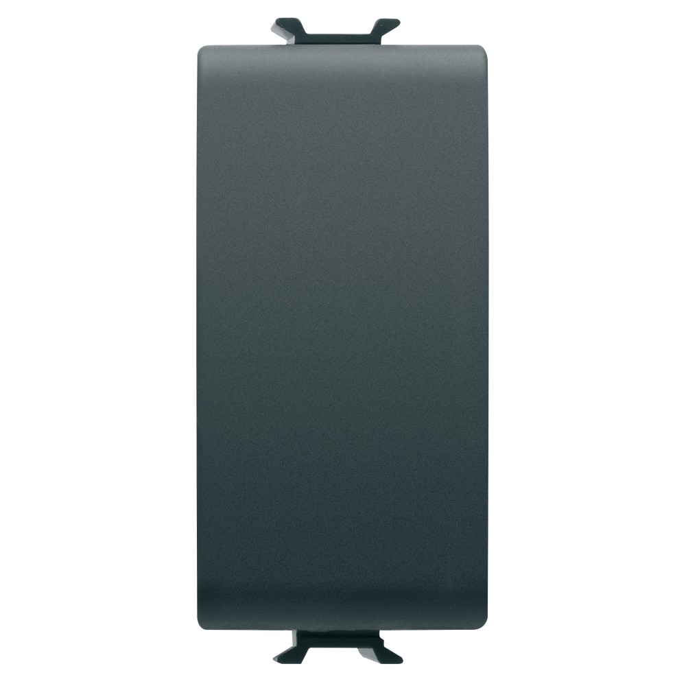 Intrerupator cap scara simplu Gewiss Chorus GW12051, incastrat, modular - 1, 16A, negru