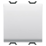 Intrerupator cap cruce Gewiss Chorus GW10101, incastrat, modular - 1, alb