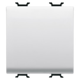 Intrerupator cap cruce Gewiss Chorus GW10101, incastrat, modular - 1, alb