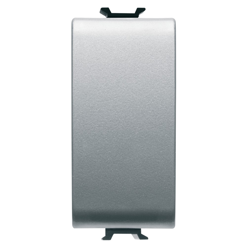 Intrerupator simplu Gewiss Chorus GW14001, incastrat, modular - 1, gri-titan