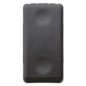 Intrerupator simplu Gewiss System GW21571, incastrat, modular - 1, negru