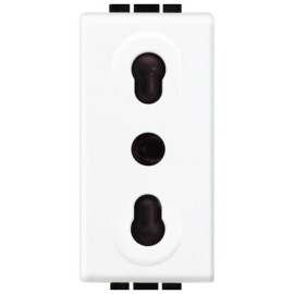 PRIZA 1P ALB BTICINO LIVING LIGHT N4180