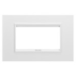 Rama Ornament Lux metal monocrom, Alba, GW16204XB, 4 Module, Gewiss Chorus