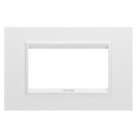 Rama Ornament Lux metal monocrom, Alba, GW16204XB, 4 Module, Gewiss Chorus