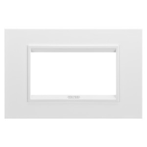 Rama Ornament Lux metal monocrom, Alba, GW16204XB, 4 Module, Gewiss Chorus