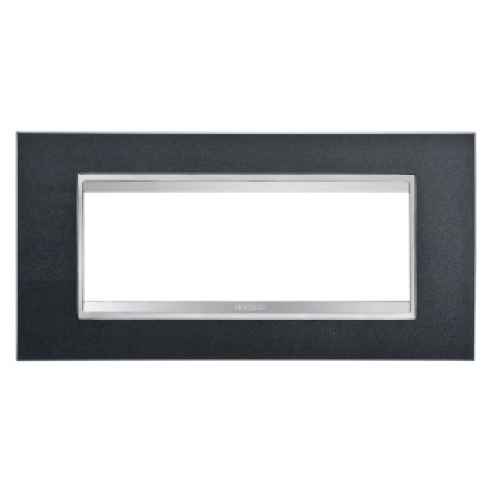 Rama Ornament Lux Tehnopolimer Ardesia, GW16206VA, 6 Module, Gewiss Chorus