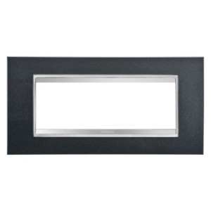 Rama Ornament Lux Tehnopolimer Ardesia, GW16206VA, 6 Module, Gewiss Chorus