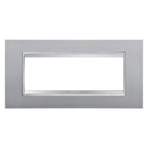 Rama ornament Lux tehnopolimer titan, GW16206VT, 6 module, Gewiss CHORUS 