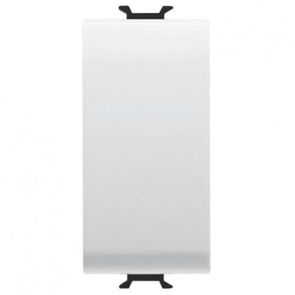 Obturator Gewiss Chorus GW10195, 1 modul, alb, pentru priza / intrerupator