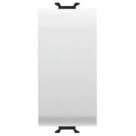 Obturator Gewiss Chorus GW10195, 1 modul, alb, pentru priza / intrerupator