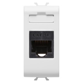 Priza date RJ45 Gewiss Chorus GW10421, alb