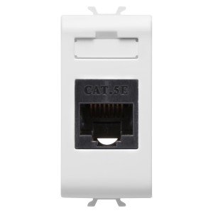 Priza date RJ45 Gewiss Chorus GW10421, alb