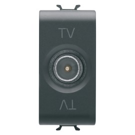 Priza TV Chorus GW12361, modulara - 1, neagra