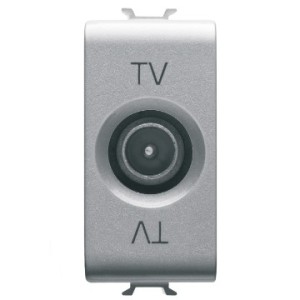 Priza TV directa tata Chorus GW14361, modulara - 1 m, gri - titan