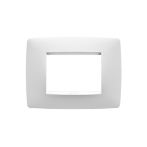 Rama Gewiss Chorus ONE GW16103TB , 3 module, alba, pentru priza / intrerupator